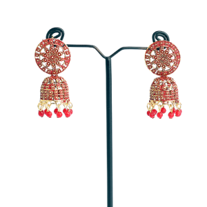 Indian red Jhumky